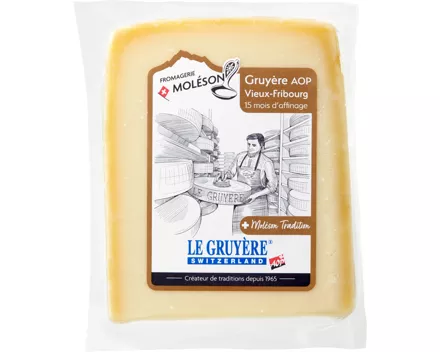 Fromagerie Moléson Le Gruyère AOP Vieux-Fribourg