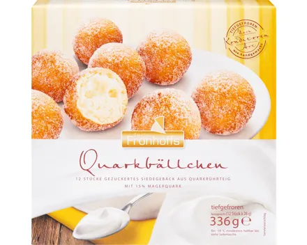 Fronhoffs Quarkbällchen