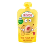 FRUCHTBAR Bio-Frucht, Mango-Pfirsich-Banane