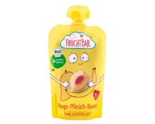 FRUCHTBAR Bio-Frucht, Mango-Pfirsich-Banane