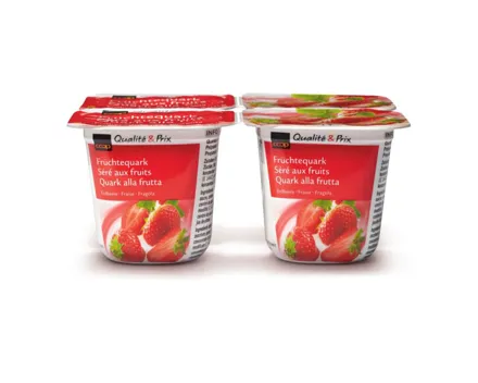 Früchtequark Erdbeer 4x125g