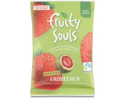 Fruity Souls Erdbeer weiss Matcha