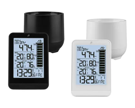 Funk-Wetterstation mit Regenmesser