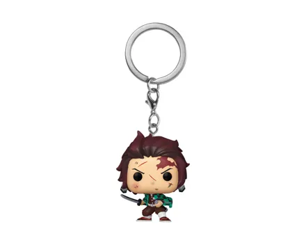 Funko POP Keychain: Demon Slayer- Tanjiro
