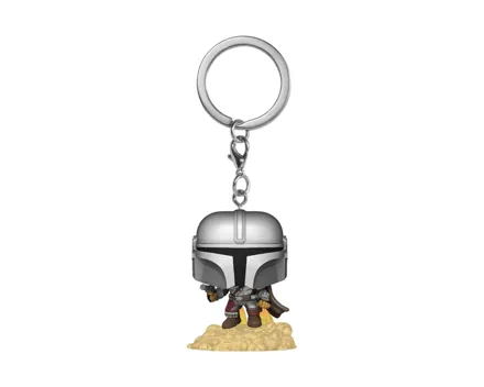 Funko POP Keychain: Mandalorian- Mando w/Blaster