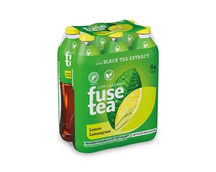 Fusetea Lemon & Lemongrass / Peach & Hibiscus