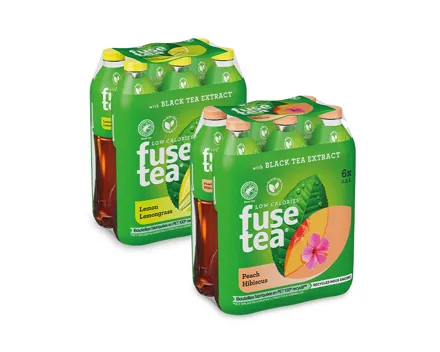 Fusetea Lemon & Lemongrass / Peach & Hibiscus