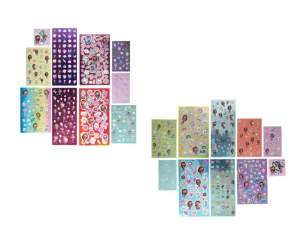 Gabby's Dollhouse XXL-Sticker-Set