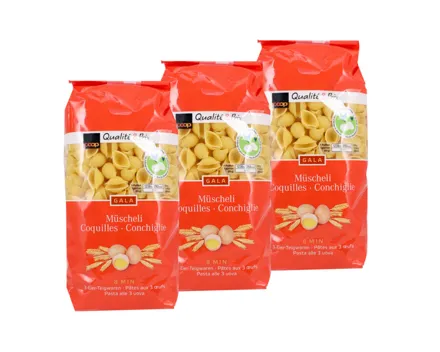 Gala 3-Eier Müscheli 3x500g
