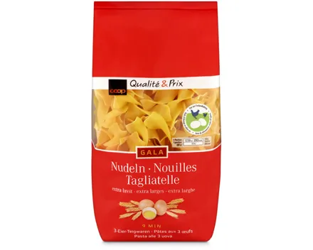 Gala 3-Eier Nudeln extra-breit 4x500g