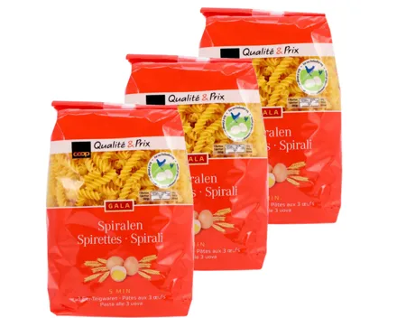 Gala 3-Eier Spiralen 3x500g