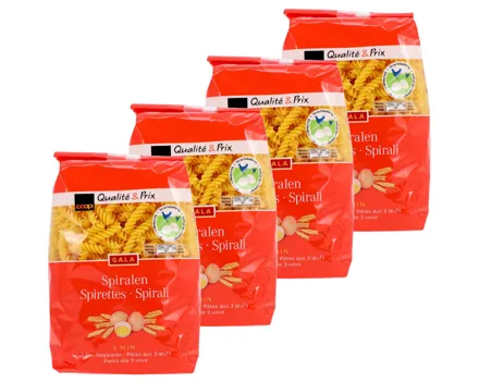 Gala 3-Eier Spiralen 4x500g