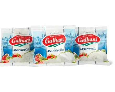 Galbani Mozzarella, 3er-Pack