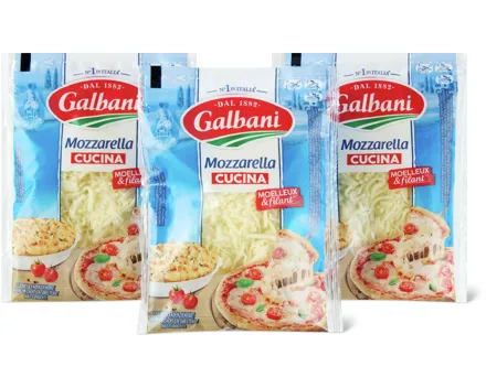 Galbani Mozzarella Cucina, 3er-Pack