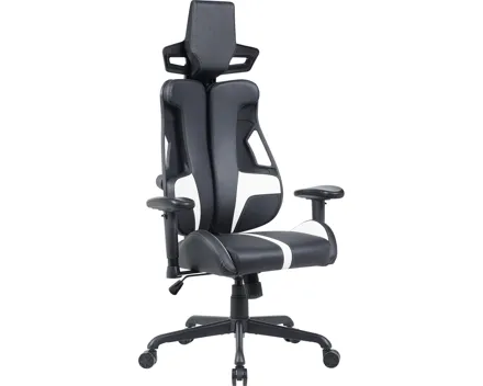 Gaming-Stuhl Level-Up schwarz/weiss