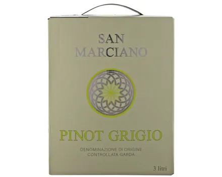 Garda DOC Pinot Grigio San Marciano, bag-in-box – Weisswein, Italien