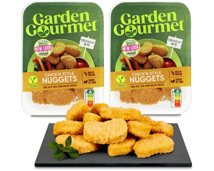 Garden Gourmet vegane Alternative zu Nuggets 2x 200g