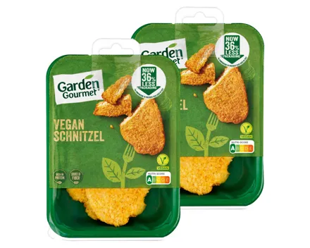 Garden Gourmet vegane Alternative zu Schnitzel 2x 180g