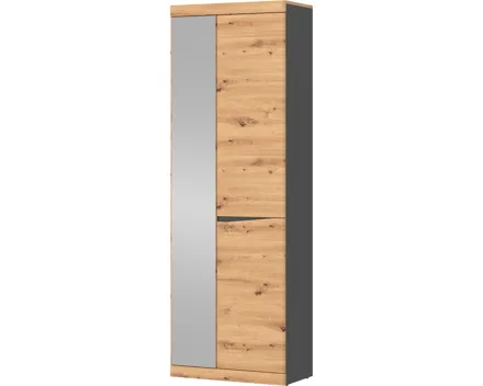 Garderobenschrank Turino 64, Dekor Eiche