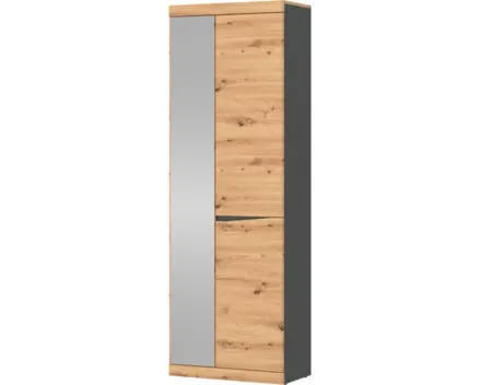 Garderobenschrank Turino 64, Dekor Eiche