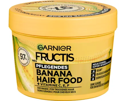 Garnier Fructis Banana Hair Food Maske