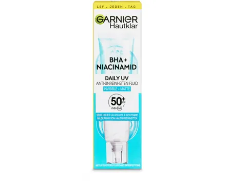 Garnier Hautklar Daily UV Anti-Unreinheiten Fluid Invisible + Matte LSF 50+