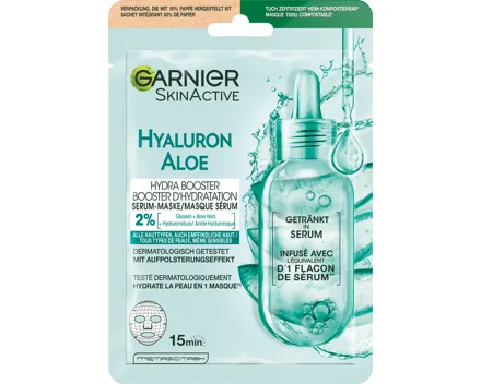 Garnier Skin Active Hydra Bomb Serum-Maske Hyaloron Aloe