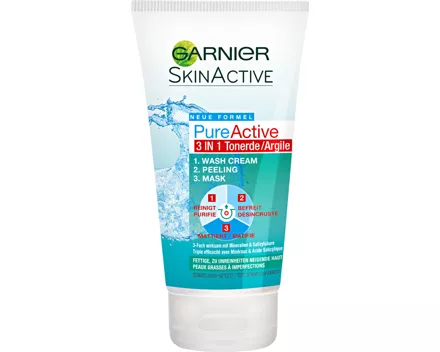Garnier Skin Active Reinigung + Peeling + Maske 3 in 1