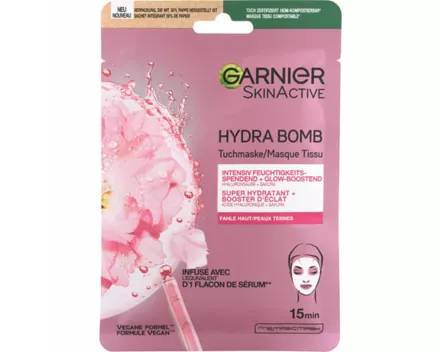 Garnier SkinActive Hydra Bomb Tuchmaske Sakura