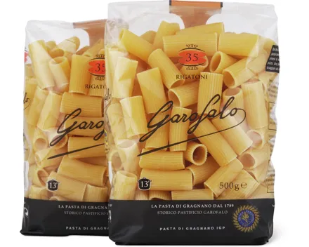 Garofalo-Rigatoni oder -Spaghetti, Duo-Pack