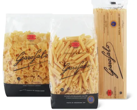 Garofalo-Spaghetti, -Penne oder -Farfalle