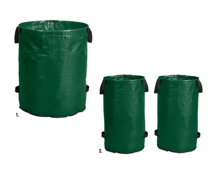Gartenabfallsack/-Set, 2-tlg.