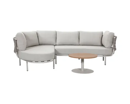 Gartenlounge Bergamo Corner taupe