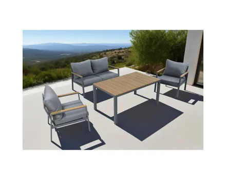 Gartenlounge Calpe mit Esstisch