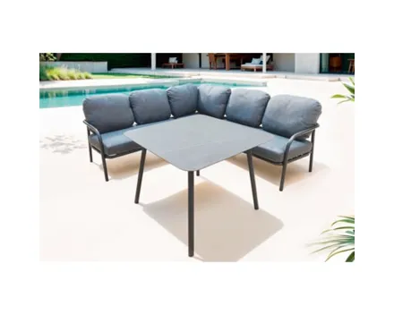 Gartenlounge Hamm Corner anthrazit