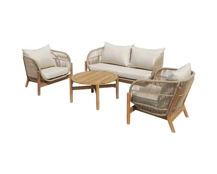 Gartenlounge Shark beige