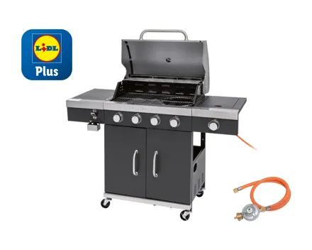 Gas-Grillwagen 4-plus-1 Brenner (Aktion nur im Tessin gültig)