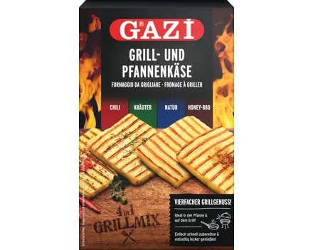 Gazi Grillmix Grill- und Pfannenkäse