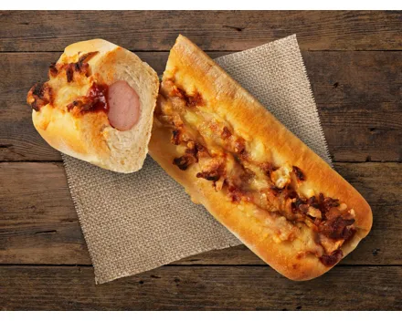Geflügel Hot Dog BBQ