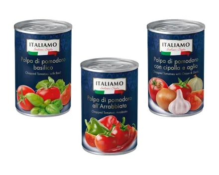 Gehackte Tomaten