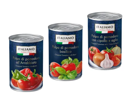 Gehackte Tomaten