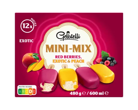 GELATELLI Mini Mix Frucht