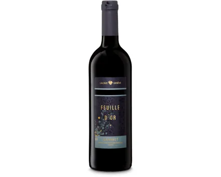 Genève AOC Gamaret Feuille d’Or La Cave de Genève (2023) – Rotwein, Schweiz (0.75l)