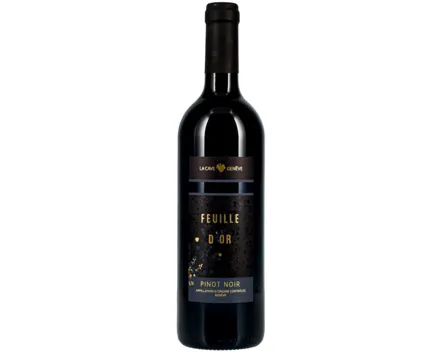 Genève AOC Pinot Noir Feuille D'Or La Cave de Genève (2023) – Rotwein, Schweiz (0.75l)