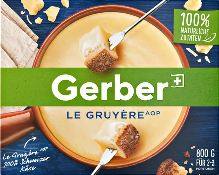 Gerber Fondue Le Gruyère AOP