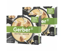 Gerber Fondue Mischung Moitié-Moitié fixfertig 2x 800g