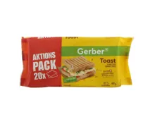 Gerber Schmelzkäse Toast Scheiben