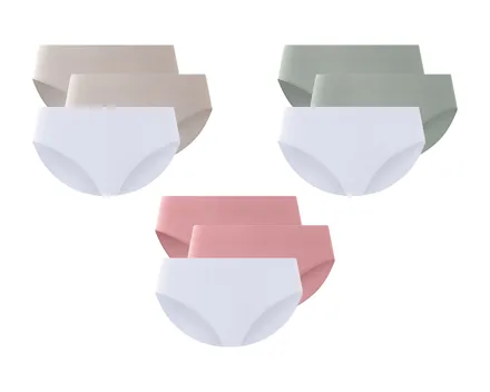 Gerippte Slips, 3er