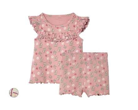 Geripptes Baby-Sommerset