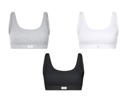 Geripptes Bustier